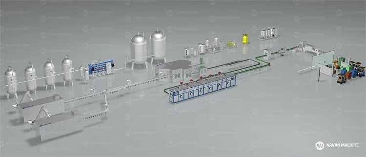 NAVAN Flexible Application Bottle Stand-up Automatic Bottle Shrink Sleeve Labeling Machine factory