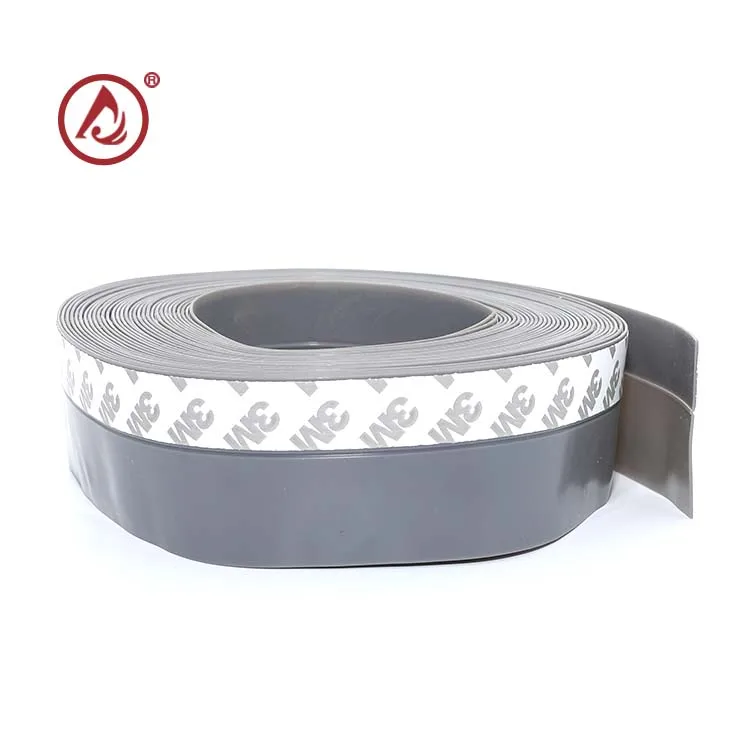 Windproof Glass Door Window Gap Sealing Silicone With Backed Adhesive Tape
