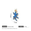 Dark blue gecko