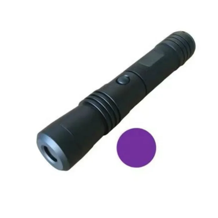 Blue Led Light Torch for Hunting CSI Forensics Lamp Blue Led Flashlight for Blood Detection Stain Inspection LED Searching