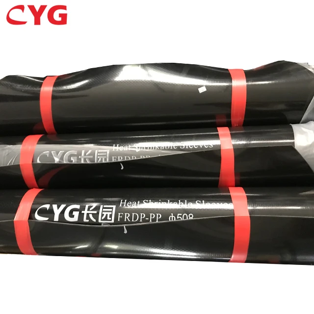 ISO 21809 3 Standard Field Joint Coating System 3LPP Heat Shrinkable Sleeve for Girth Weld