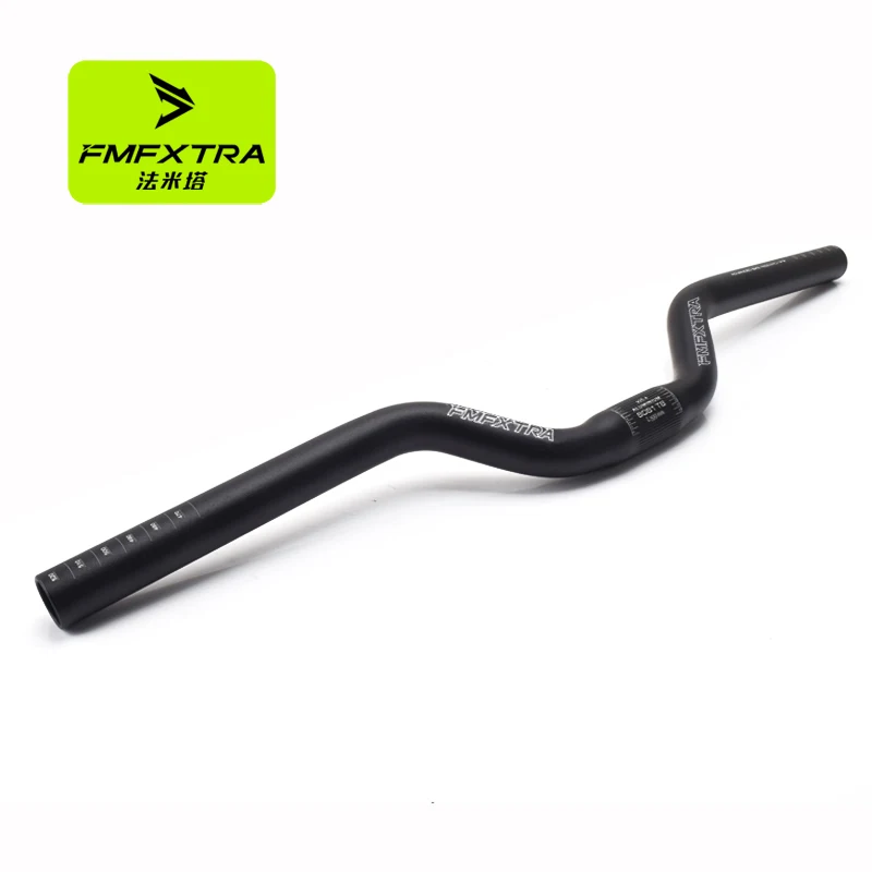 FMFXTRA Fahrrad lenker mit festem Gang 25,4mm klappbares Schwalben design  fr Roller-und Fahrrad zubehr