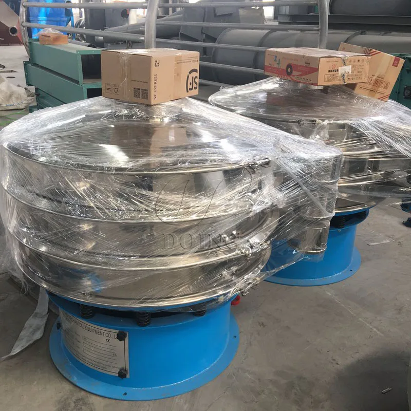 Vibration Sieve Machine Gari Process