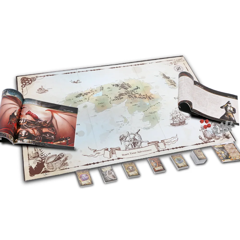 custom game board printing manufacturer custom printing tabletop game cartoon board game printing