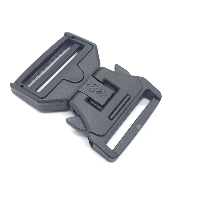 Manufacturer Custom 40mm  Quick Release Plastic  Magnetic Tactical Belt Buckle