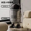Large size, glossy silver - standing style