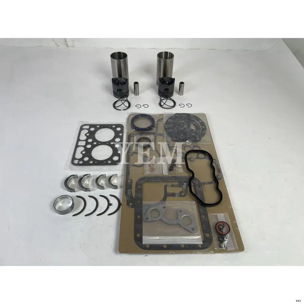 Z750 Engine Rebuilding Kit With Cylinder Gasket Set Piston Rings Liner Bearings for Kubota