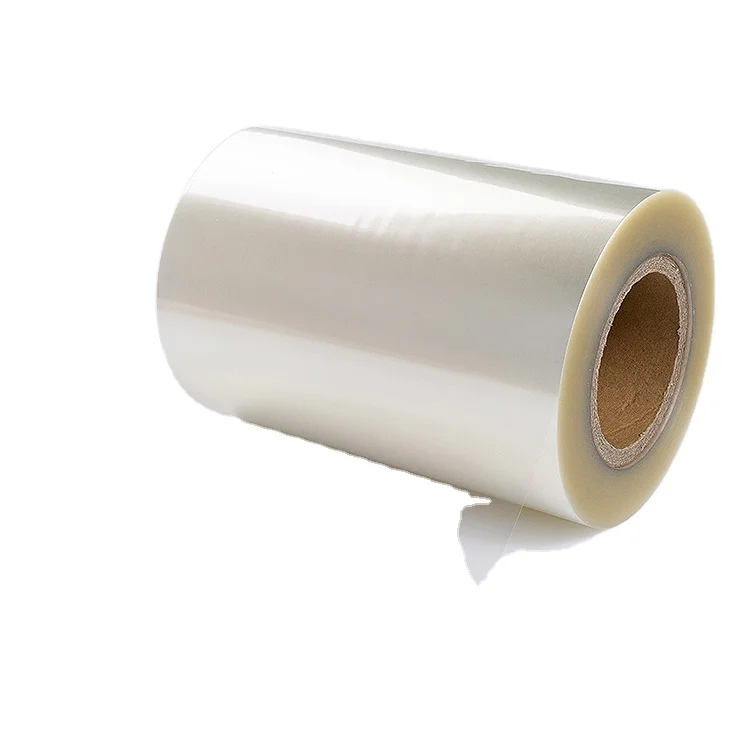 Custom Width Bopp Transparent Polyester Clod Laminating Mylar Roll Film for Paper Label