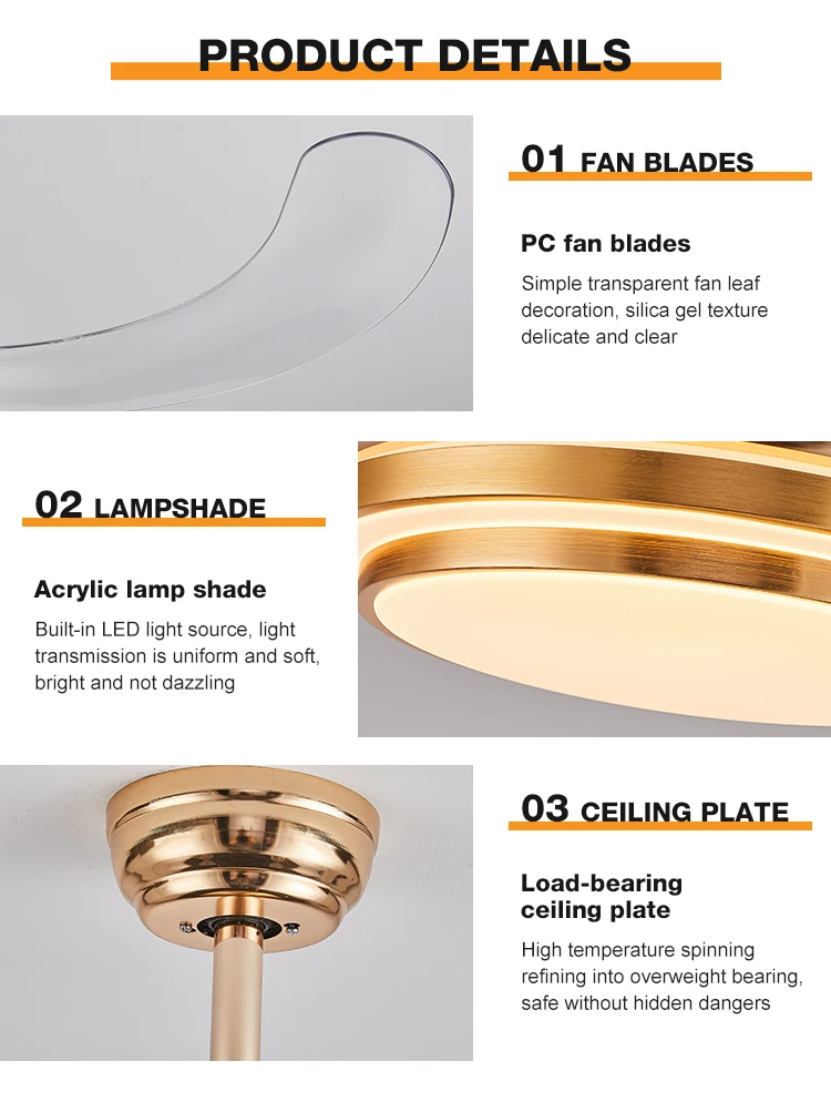 Ceiling Fan, LED, 6-Speed - detail 14