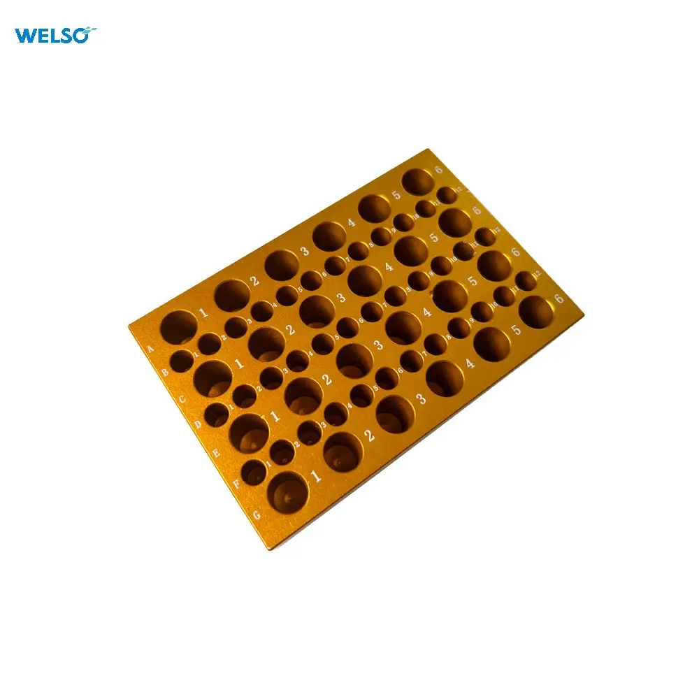 Tube Cooling Rack Labmore Pre Cooled Pcr Centrifugal Tube Rack Aluminum Rack Heating ...