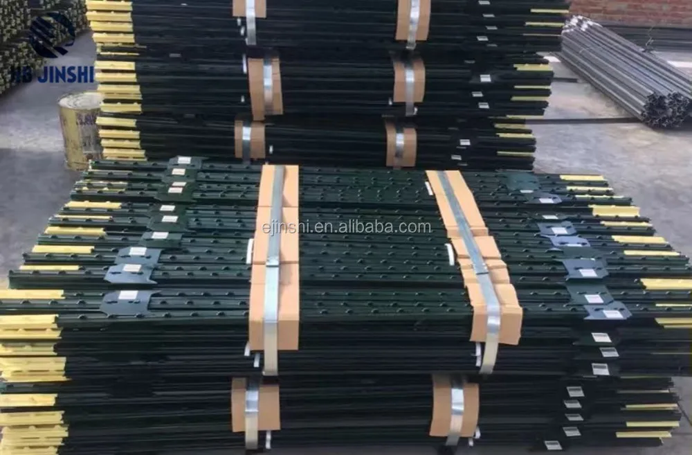 Steel T Post Studded Fence Post for Cattle Fencing