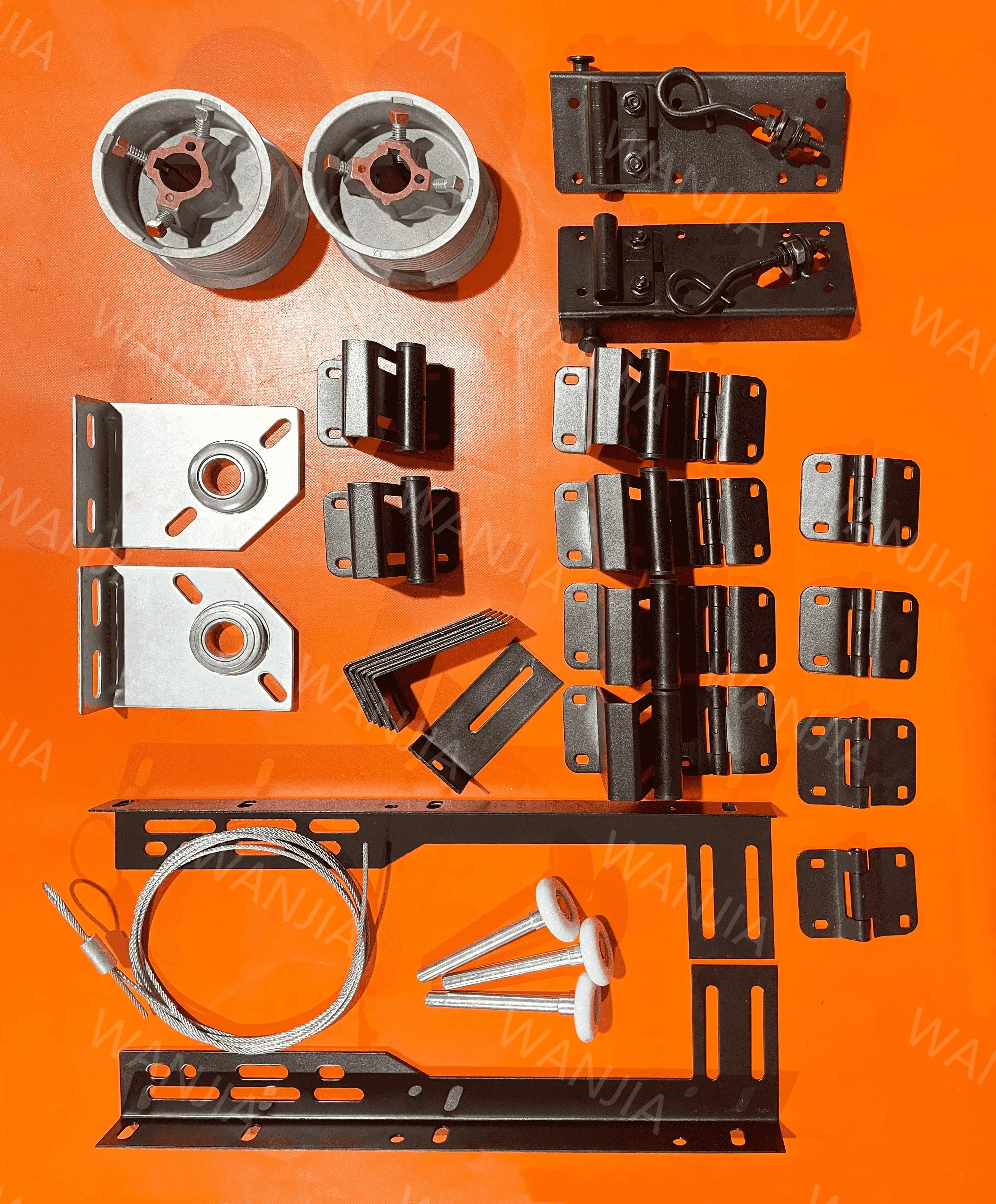 16x8 Commercial Custom Garage Door Aluminum Sectional Double Garage