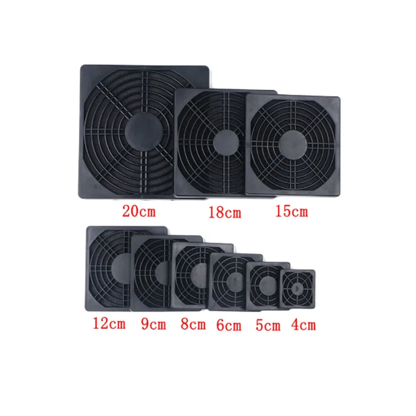 Come Da Immagine  5 Filtri Antipolvere Per Ventole PC In PVC Nero Tagliabile Da 120 Mm Custodia Antipolvere~p134311562 - Foto 3