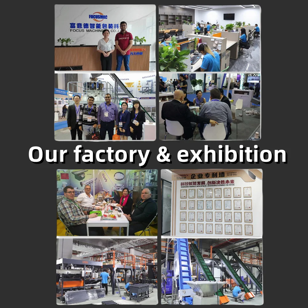 Focuspack High-Speed Automatic Nail Packing Machine Full Automatic Screw Pack for Box Carton Case Packaging