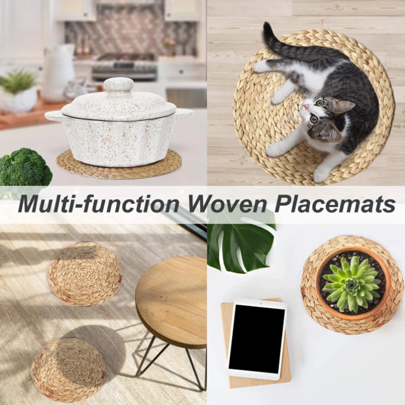 Wholesale Natural Round Woven Placemats Wicker Seagrass Placemat Rattan Placemats Buy Rattan