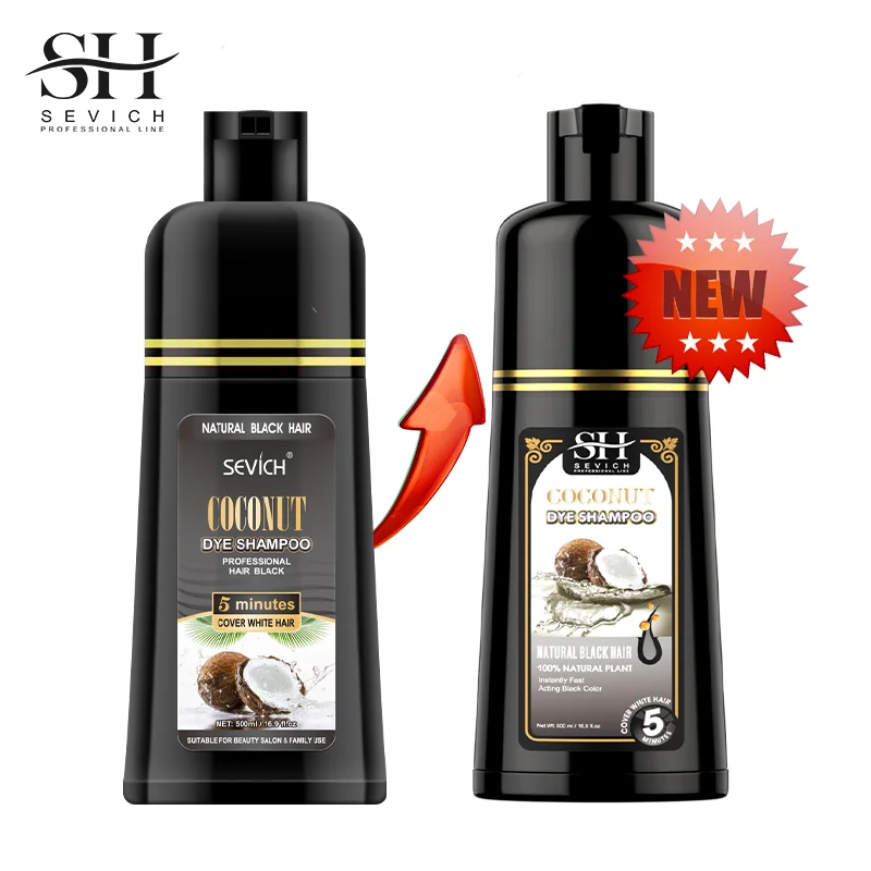 Улучшенный натуральный травяной шампунь и Кондиционер Sevich для всех волос
