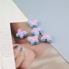 Blue and pink