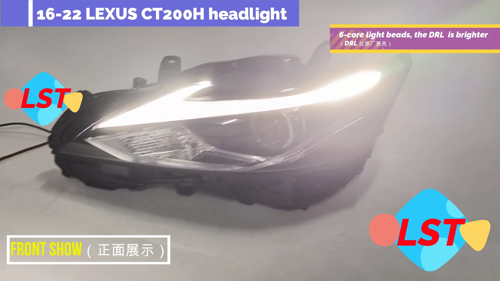 Lst Factory Newest Led Headlight For 20122021 Lexus Ct200h Headlamp