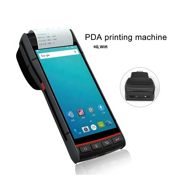 all in one handheld pda printer