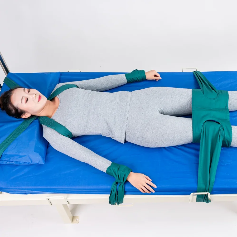 Elderly Patient Medical Limbs Knee Thigh Foot Leg Band Medical Strap Restraint Tape Constraint Safety Belt Restraint for Elders