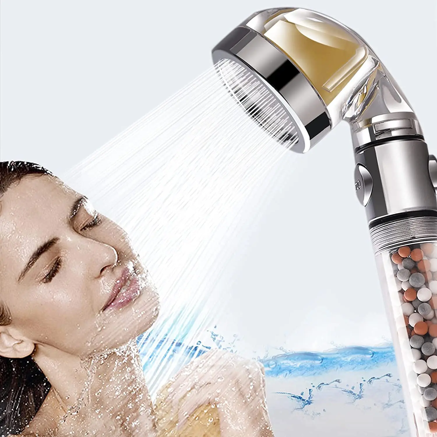 Aroma Shower Head Vitamin C Spa With Shutoff Switch For Skin Care Buy Aroma Shower Head,Shut