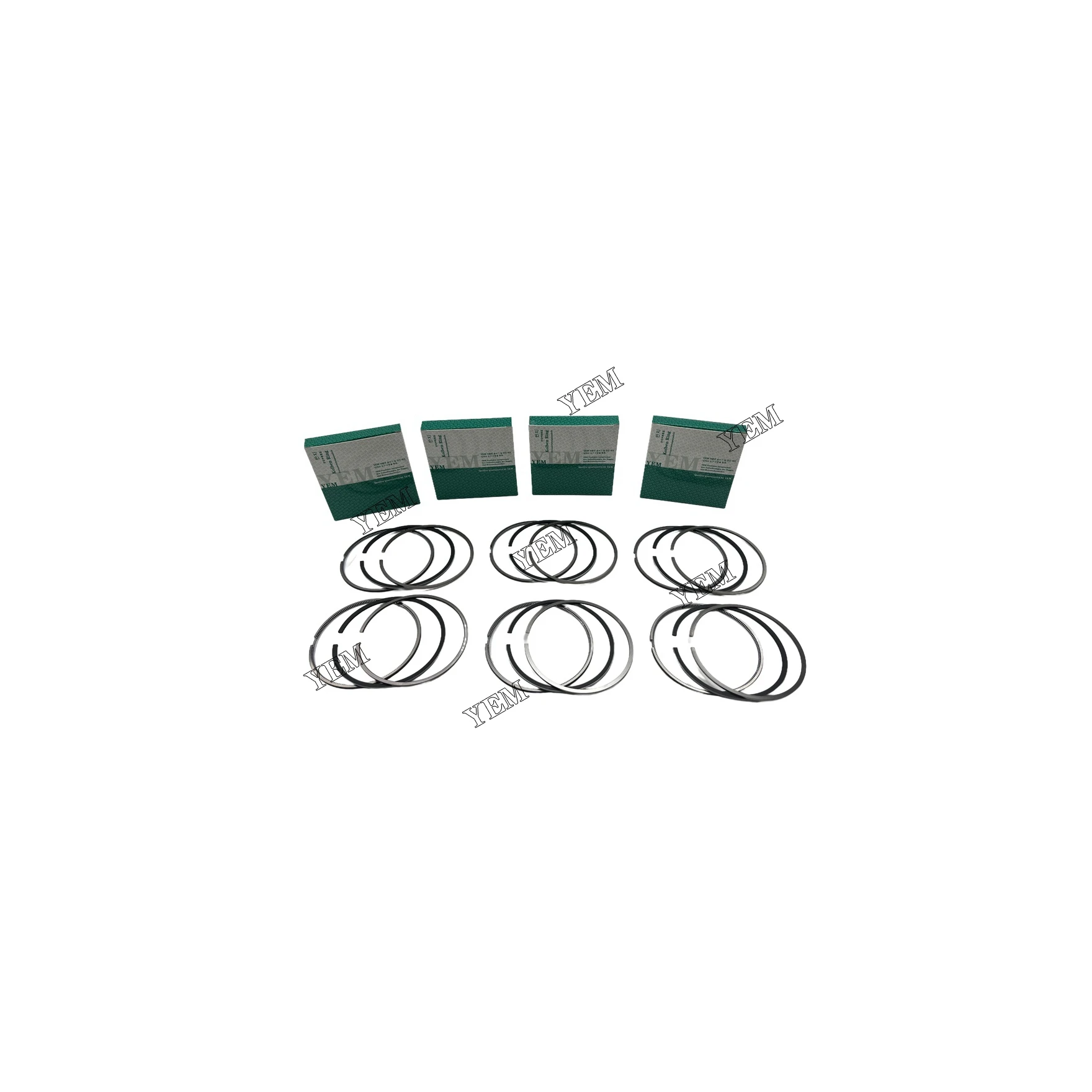 S6A Piston Ring for Mitsubishi High Quality Engine Parts