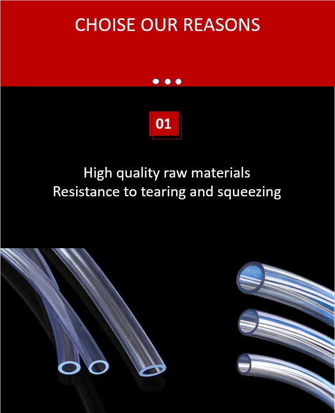 Transparent Pipe Pvc Transparent Tube High Quality Plastic Pipe 16mm