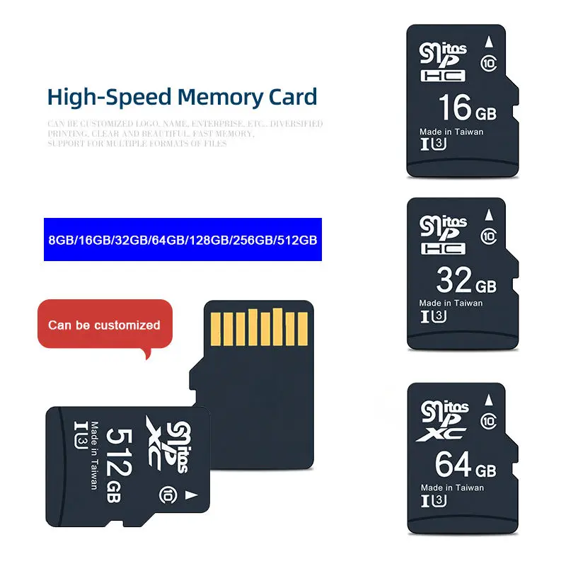 High Quality Micro Tf Sd Card 64g 128 Gb Storage Flash Memory Card