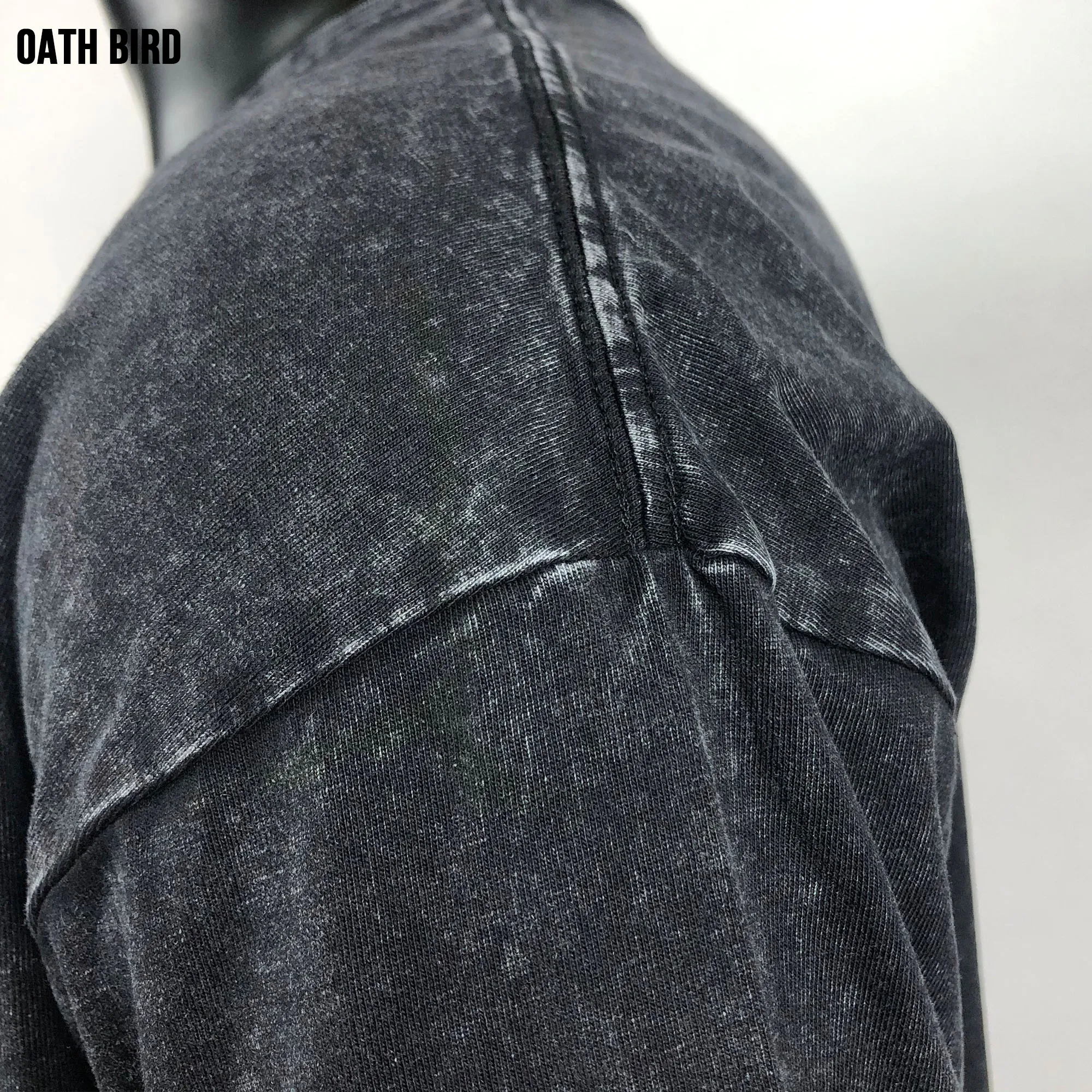 reinforced shoulder seam drop shoulder t shirt