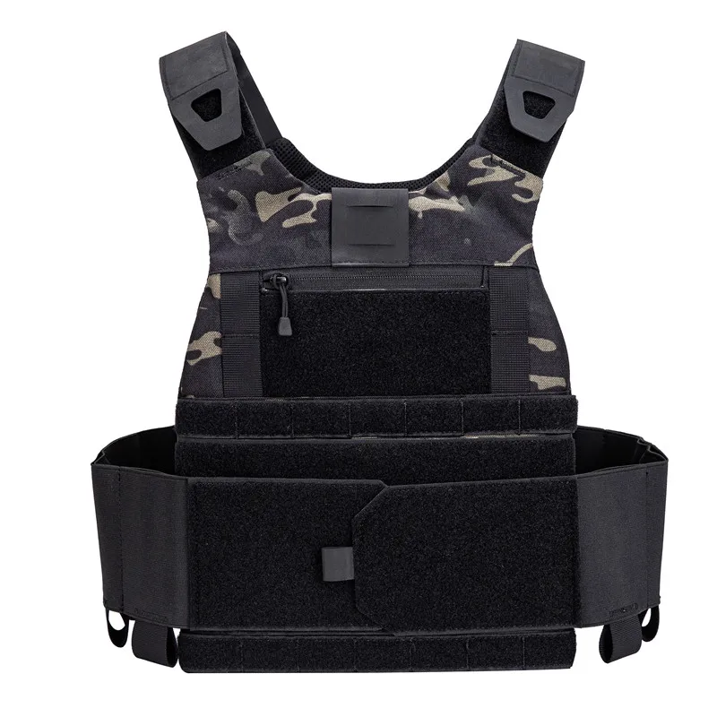 Gaf Light Weighted Plate Carrier 1000d Nylon Army Tactical Vest Black Multicam Camo Plate