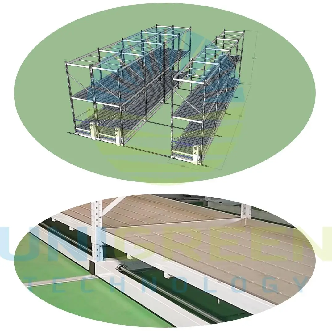 Mobile Indoor Vertical Grow Racks - Adjustable & Efficient