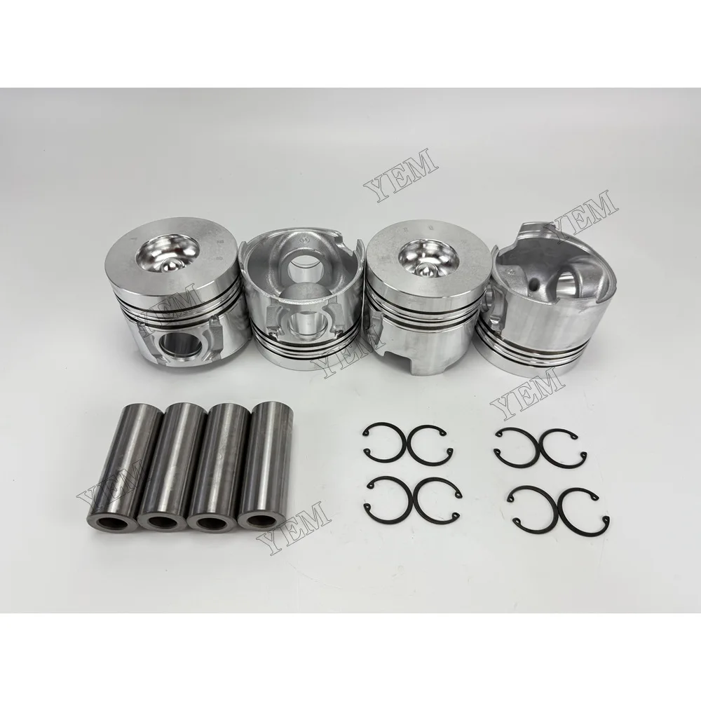 For Deutz CA498-12 Piston With Pin and Circlip Engine Rebuild Kit