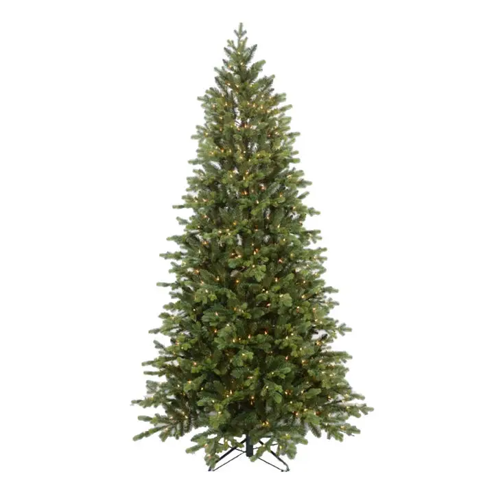 2024 PE PVC Mixed Artificial Christmas Tree with Decorations