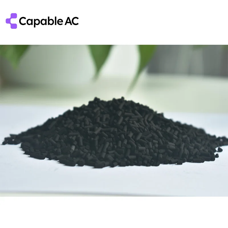 Bulk Columnar Activated Charcoal Pellet Effective Odor Control and Removal of Sewage Smells for Paper Chemicals Use