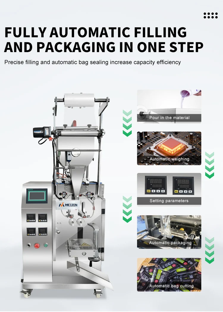 Wholesale Side Sealing Bag Making Machine Shampoo Packaging Mini Horizontal 3 sided sealed bag juice pouch packing machine factory