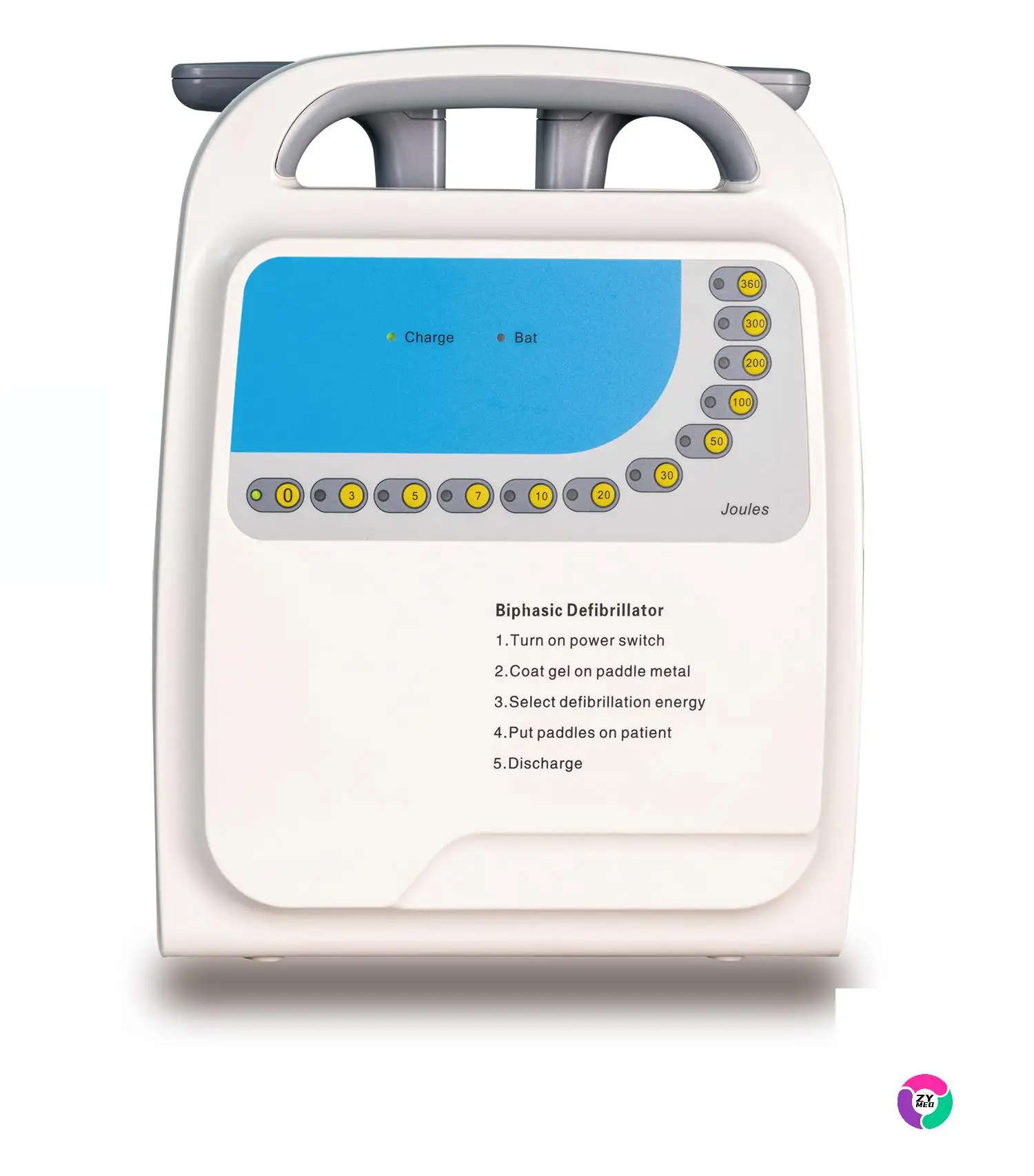 Veterinary Defibrillator Using Portable Defibrillator Automatic External Defibrillator for Hospital ...