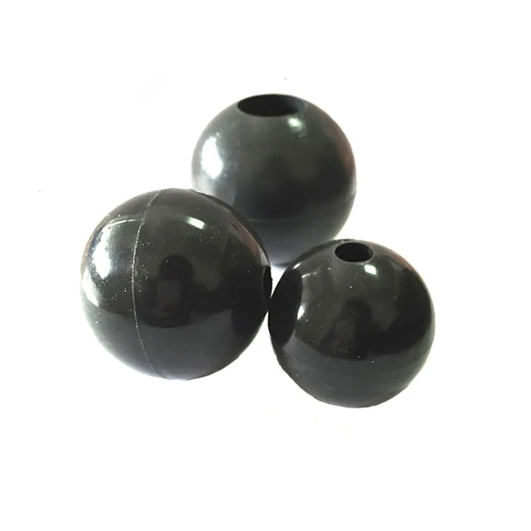 Customized High Temperature Resistant Elastic Soft and Hard Hole Colorful NR EPDM Silicone Rubber Ball
