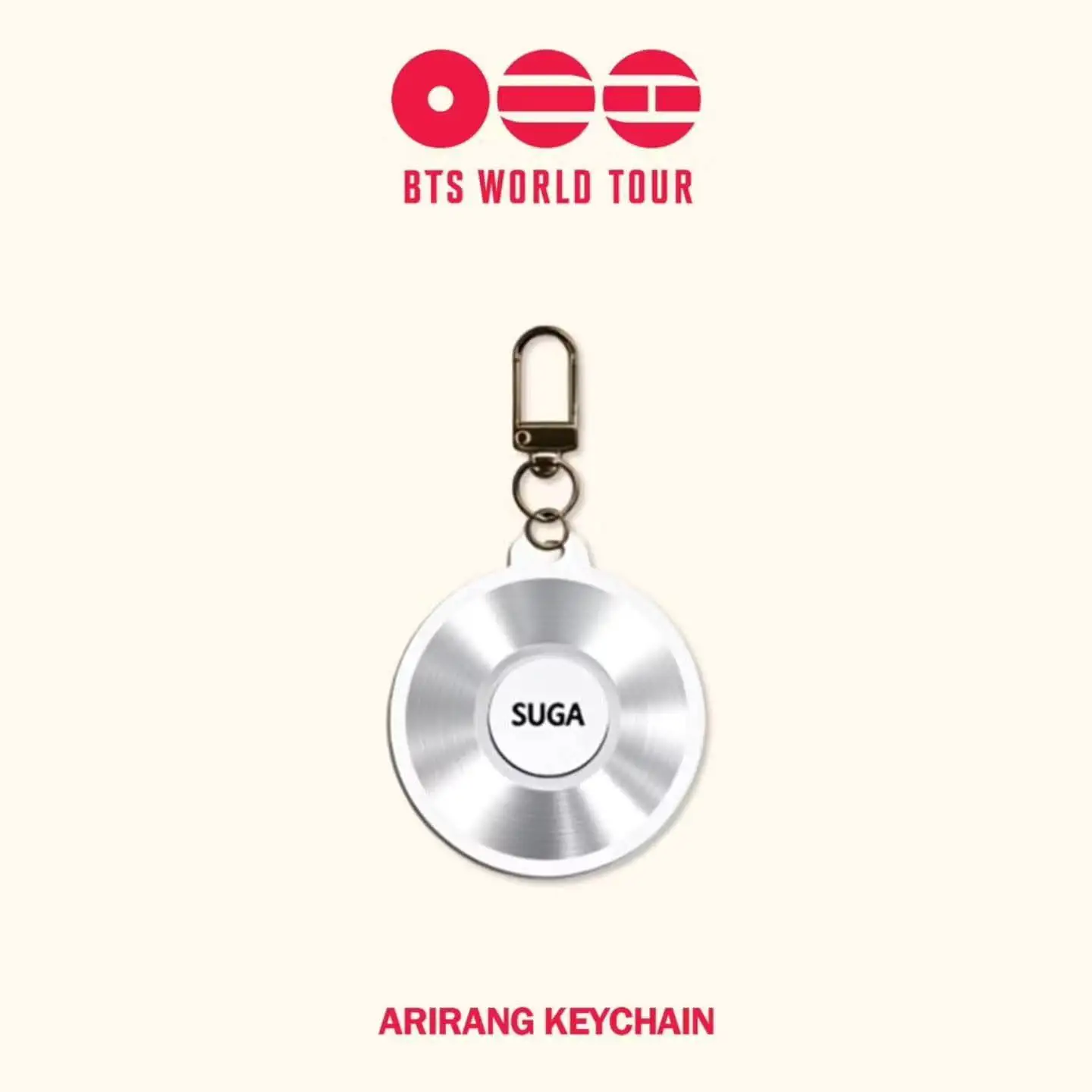 KPOP Idol Bt Boys 2026 World Tour ARIRANG CD Plastic Keyring