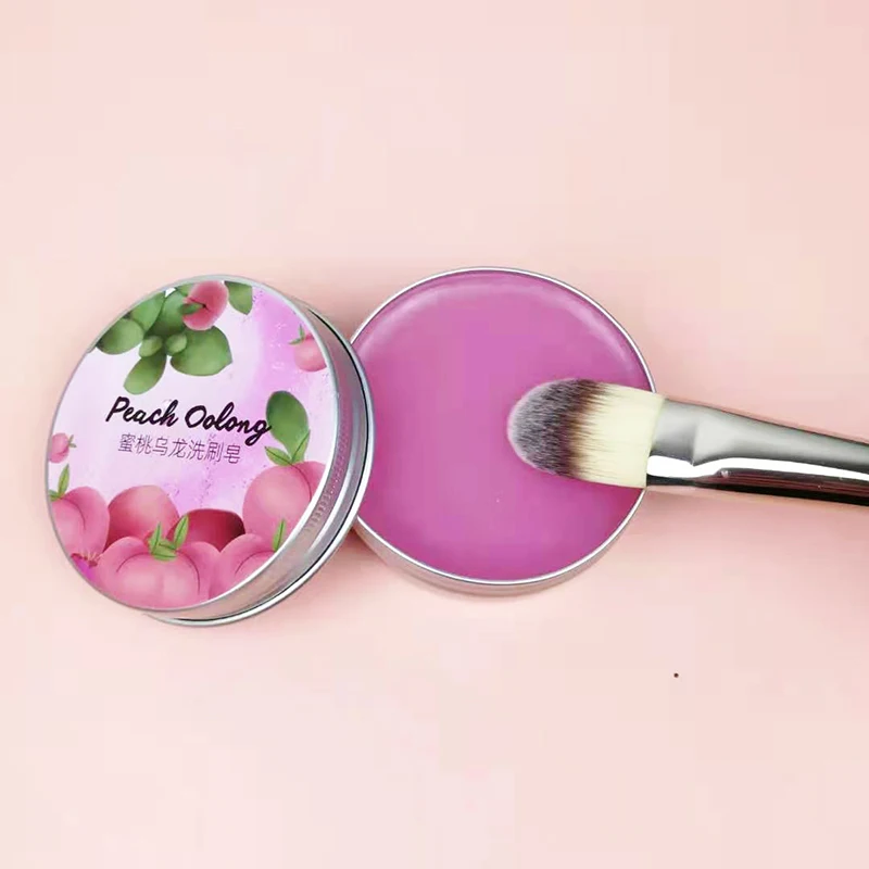 Wholesale Peach Solid Makeup Brush Cleaning Soap - Buy Solid Makeup Cleaner  Soap,Makeup Brush Cleaning Soap,Cleaner Makeup Product on