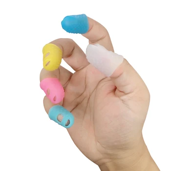 Custom Non-Slip Breathable Silicone Guitar Finger Cover Household Sundries Practice Instrument Protectors