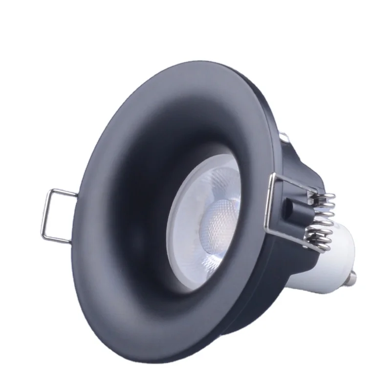 TOSEO Customized Recessed Anti-Glare Waterproof Bathroom Led  GU10 Downlights Ip65 Down Lights