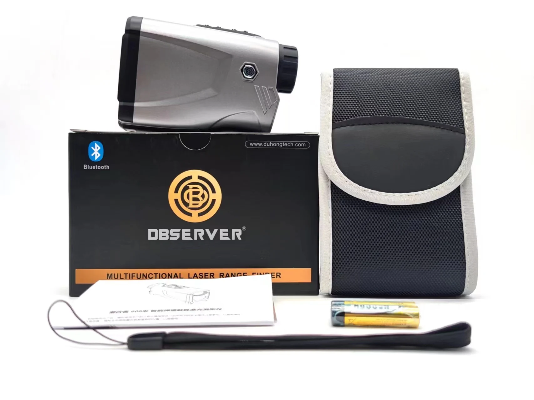 Rechargeable 600 Meter Hunting Laser Rangefinder with Ballistic Calculator Funtion