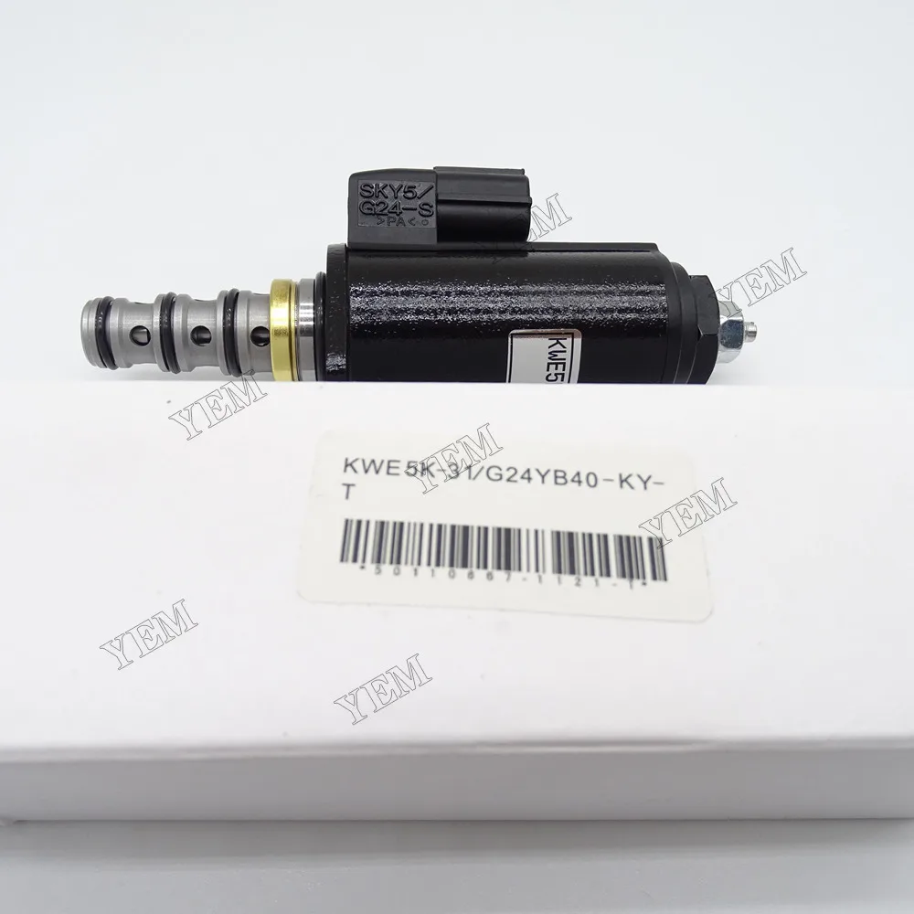 Solemoid Valve KWE5K-31 G24YB40-KY-T for Kobelco China Engine Parts Supplier