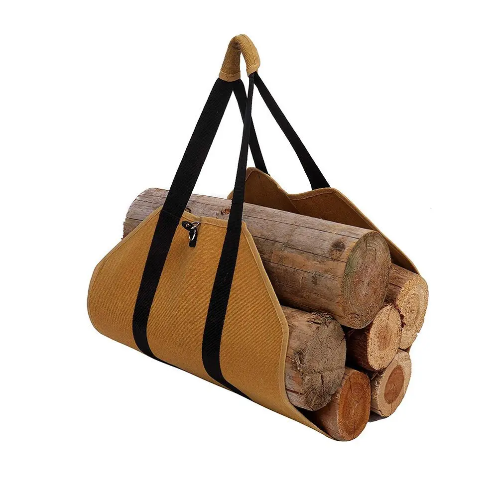 Прочный дизайн сверхпрочный вощеный холст переноска бревен для