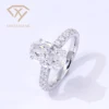 14k white gold