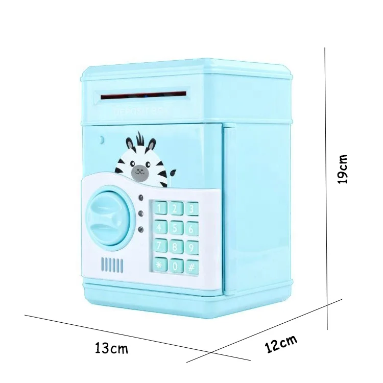 Красивая розовая Копилка на заказ, пластиковые игрушки для экономии денег