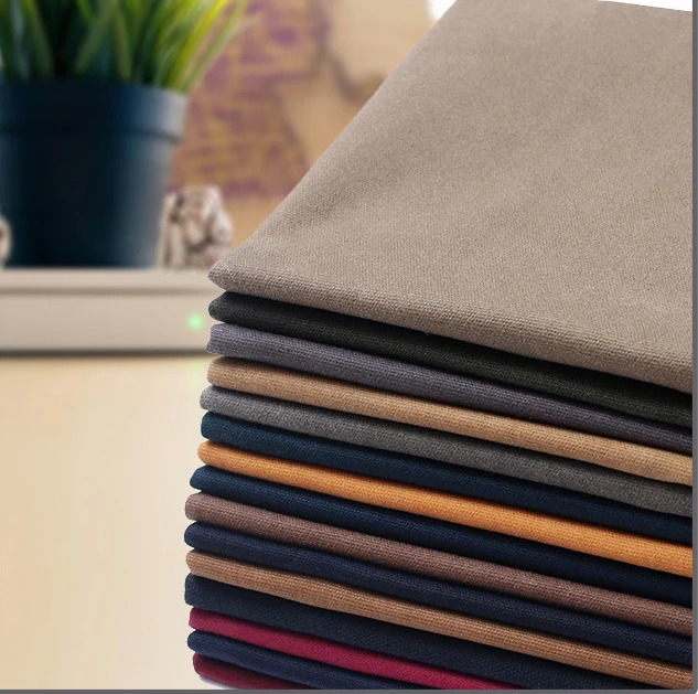 Fabric Woven Plain Dyed Carded Custom Cotton Water Repellent Waxed
