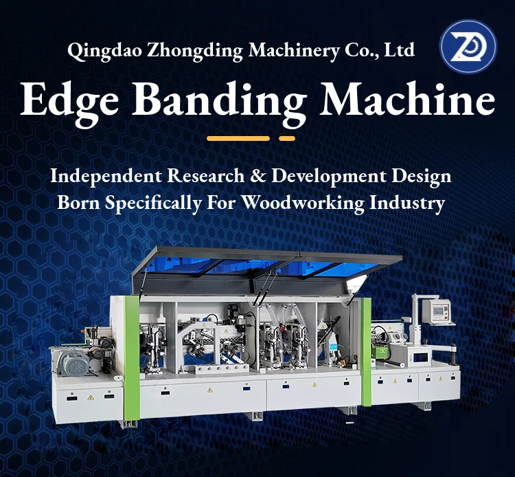 Full Automatic Lipping Edging Machine - PVC Edge Banding