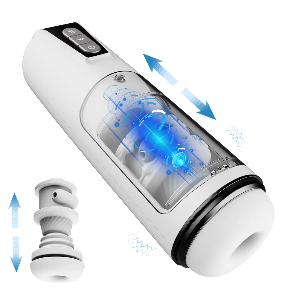 USB Rechargeable 7 Thrusting air Ship Masturbate Cup for Man