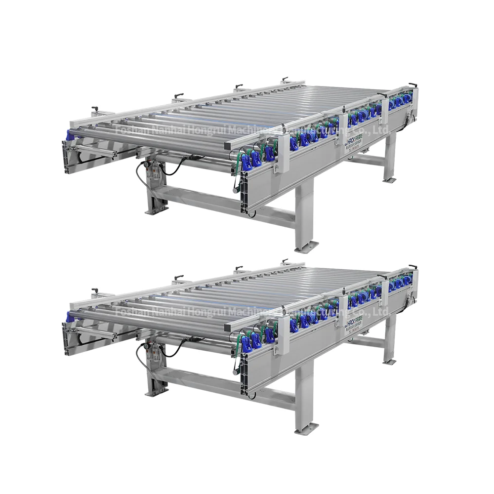 Hongrui High Quality Powered Cylinder Roller Conveyor
